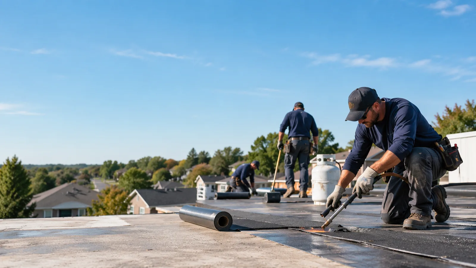 Flat Roof Leak Repair providers in Lenox, IA